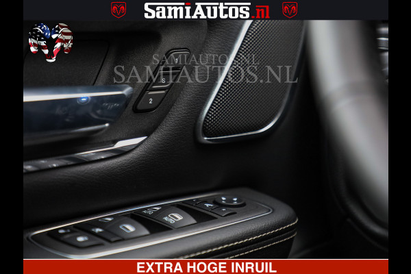 Dodge Ram LARAMIE SPORT | V8 5.7 402PK | Krachtige Hemi | Panorama Dak | 12' Scherm | LPG | Comfortabele Dubbele Cabine met Royale 5 Zitplaatsen | NIEUW EN BPM vrij | Nu Leverbaar uit Voorraad | Nr 2526-41272 |