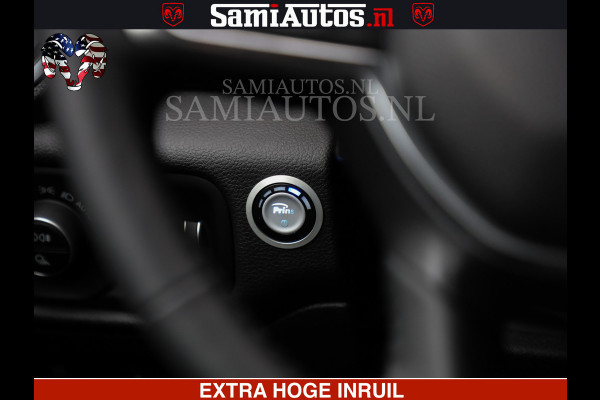 Dodge Ram LARAMIE SPORT | V8 5.7 402PK | Krachtige Hemi | Panorama Dak | 12' Scherm | LPG | Comfortabele Dubbele Cabine met Royale 5 Zitplaatsen | NIEUW EN BPM vrij | Nu Leverbaar uit Voorraad | Nr 2526-41272 |