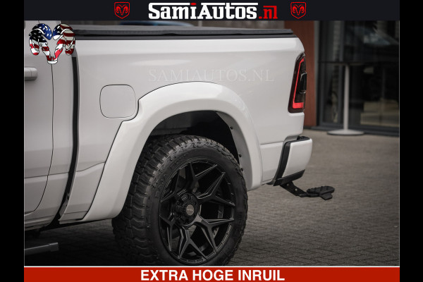 Dodge Ram LARAMIE SPORT | V8 5.7 402PK | Krachtige Hemi | Panorama Dak | 12' Scherm | LPG | Comfortabele Dubbele Cabine met Royale 5 Zitplaatsen | NIEUW EN BPM vrij | Nu Leverbaar uit Voorraad | Nr 2526-41272 |