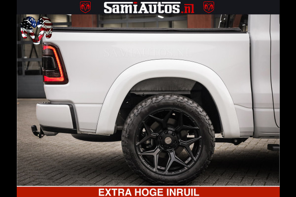 Dodge Ram LARAMIE SPORT | V8 5.7 402PK | Krachtige Hemi | Panorama Dak | 12' Scherm | LPG | Comfortabele Dubbele Cabine met Royale 5 Zitplaatsen | NIEUW EN BPM vrij | Nu Leverbaar uit Voorraad | Nr 2526-41272 |