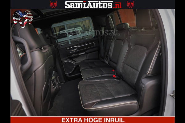 Dodge Ram LARAMIE SPORT | V8 5.7 402PK | Krachtige Hemi | Panorama Dak | 12' Scherm | LPG | Comfortabele Dubbele Cabine met Royale 5 Zitplaatsen | NIEUW EN BPM vrij | Nu Leverbaar uit Voorraad | Nr 2526-41272 |