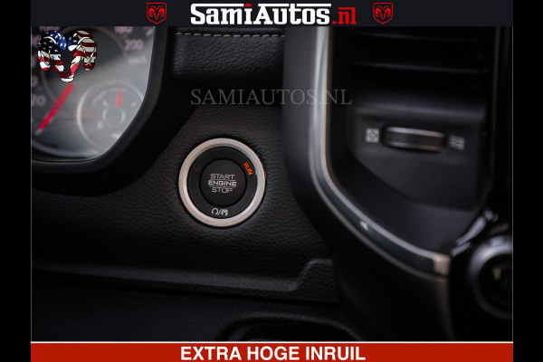 Dodge Ram LARAMIE SPORT | V8 5.7 402PK | Krachtige Hemi | Panorama Dak | 12' Scherm | LPG | Comfortabele Dubbele Cabine met Royale 5 Zitplaatsen | NIEUW EN BPM vrij | Nu Leverbaar uit Voorraad | Nr 2526-41272 |