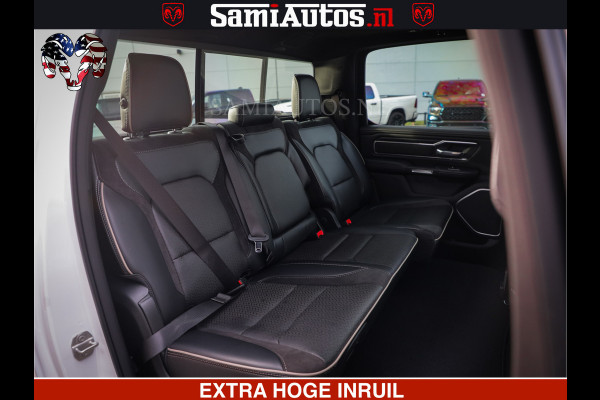 Dodge Ram LARAMIE SPORT | V8 5.7 402PK | Krachtige Hemi | Panorama Dak | 12' Scherm | LPG | Comfortabele Dubbele Cabine met Royale 5 Zitplaatsen | NIEUW EN BPM vrij | Nu Leverbaar uit Voorraad | Nr 2526-41272 |