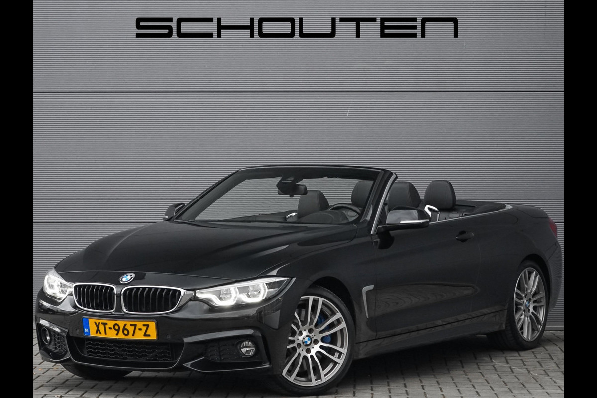 BMW 4 Serie Cabrio 440i M-Sport Nekverwarming H/K Trekhaak 19"