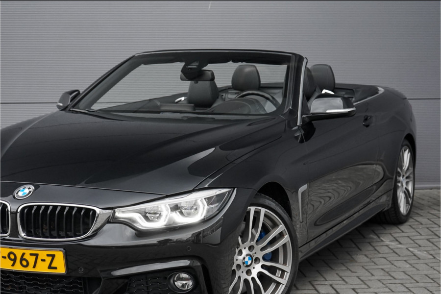 BMW 4 Serie Cabrio 440i M-Sport Nekverwarming H/K Trekhaak 19"