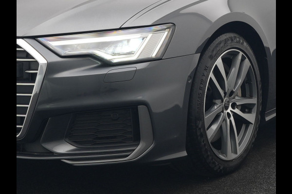 Audi A6 Avant 50 TFSI e quattro 2x S Line Plug In Hybrid 300pk Dealer O.H. PHEV | Panodak | Adaptive Cruise | Camera | Lederen Sportstoelen Memory & Verwarmd | Stuur Verwarmd | Apple Carplay | Virtual | Keyless | Sfeerverlichting | Navigatie | DAB |