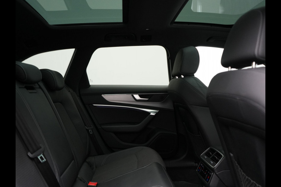 Audi A6 Avant 50 TFSI e quattro 2x S Line Plug In Hybrid 300pk Dealer O.H. PHEV | Panodak | Adaptive Cruise | Camera | Lederen Sportstoelen Memory & Verwarmd | Stuur Verwarmd | Apple Carplay | Virtual | Keyless | Sfeerverlichting | Navigatie | DAB |