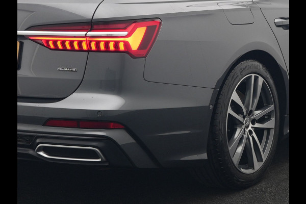 Audi A6 Avant 50 TFSI e quattro 2x S Line Plug In Hybrid 300pk Dealer O.H. PHEV | Panodak | Adaptive Cruise | Camera | Lederen Sportstoelen Memory & Verwarmd | Stuur Verwarmd | Apple Carplay | Virtual | Keyless | Sfeerverlichting | Navigatie | DAB |