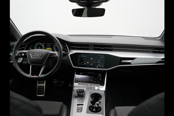 Audi A6 Avant 50 TFSI e quattro 2x S Line Plug In Hybrid 300pk Dealer O.H. PHEV | Panodak | Adaptive Cruise | Camera | Lederen Sportstoelen Memory & Verwarmd | Stuur Verwarmd | Apple Carplay | Virtual | Keyless | Sfeerverlichting | Navigatie | DAB |