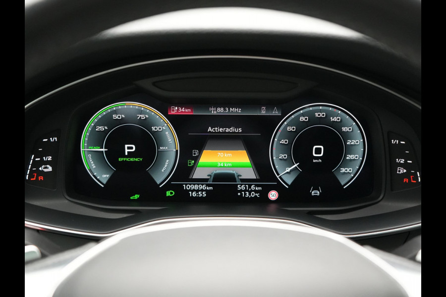 Audi A6 Avant 50 TFSI e quattro 2x S Line Plug In Hybrid 300pk Dealer O.H. PHEV | Panodak | Adaptive Cruise | Camera | Lederen Sportstoelen Memory & Verwarmd | Stuur Verwarmd | Apple Carplay | Virtual | Keyless | Sfeerverlichting | Navigatie | DAB |