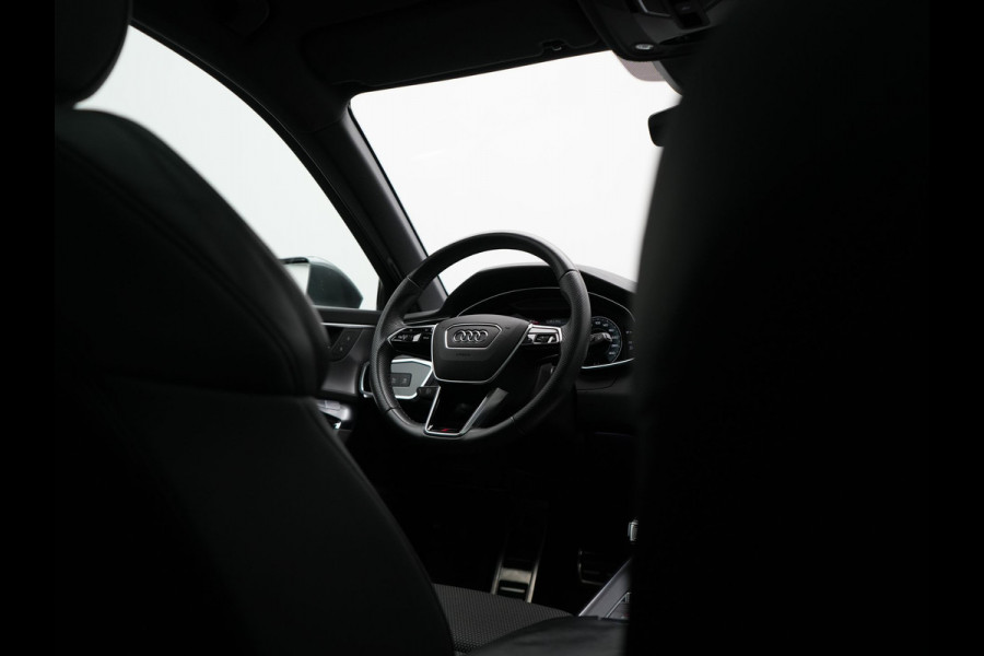 Audi A6 Avant 50 TFSI e quattro 2x S Line Plug In Hybrid 300pk Dealer O.H. PHEV | Panodak | Adaptive Cruise | Camera | Lederen Sportstoelen Memory & Verwarmd | Stuur Verwarmd | Apple Carplay | Virtual | Keyless | Sfeerverlichting | Navigatie | DAB |