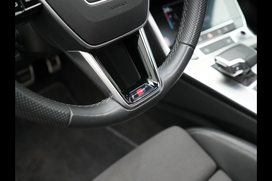 Audi A6 Avant 50 TFSI e quattro 2x S Line Plug In Hybrid 300pk Dealer O.H. PHEV | Panodak | Adaptive Cruise | Camera | Lederen Sportstoelen Memory & Verwarmd | Stuur Verwarmd | Apple Carplay | Virtual | Keyless | Sfeerverlichting | Navigatie | DAB |