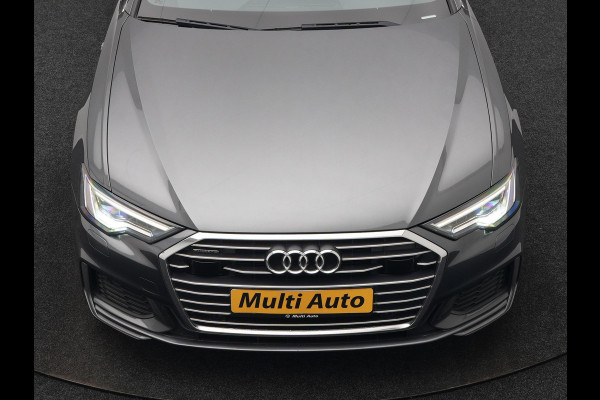 Audi A6 Avant 50 TFSI e quattro 2x S Line Plug In Hybrid 300pk Dealer O.H. PHEV | Panodak | Adaptive Cruise | Camera | Lederen Sportstoelen Memory & Verwarmd | Stuur Verwarmd | Apple Carplay | Virtual | Keyless | Sfeerverlichting | Navigatie | DAB |