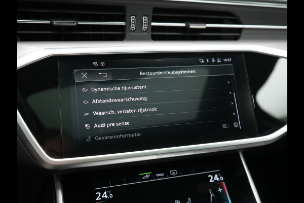 Audi A6 Avant 50 TFSI e quattro 2x S Line Plug In Hybrid 300pk Dealer O.H. PHEV | Panodak | Adaptive Cruise | Camera | Lederen Sportstoelen Memory & Verwarmd | Stuur Verwarmd | Apple Carplay | Virtual | Keyless | Sfeerverlichting | Navigatie | DAB |