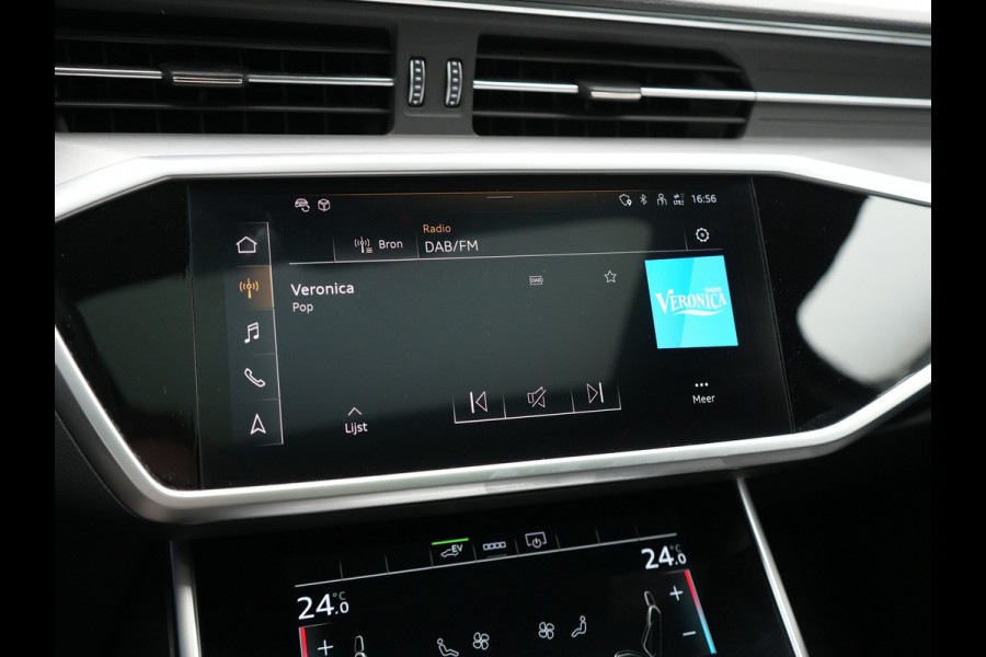 Audi A6 Avant 50 TFSI e quattro 2x S Line Plug In Hybrid 300pk Dealer O.H. PHEV | Panodak | Adaptive Cruise | Camera | Lederen Sportstoelen Memory & Verwarmd | Stuur Verwarmd | Apple Carplay | Virtual | Keyless | Sfeerverlichting | Navigatie | DAB |