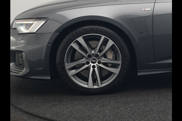 Audi A6 Avant 50 TFSI e quattro 2x S Line Plug In Hybrid 300pk Dealer O.H. PHEV | Panodak | Adaptive Cruise | Camera | Lederen Sportstoelen Memory & Verwarmd | Stuur Verwarmd | Apple Carplay | Virtual | Keyless | Sfeerverlichting | Navigatie | DAB |