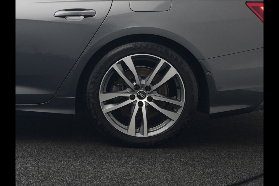 Audi A6 Avant 50 TFSI e quattro 2x S Line Plug In Hybrid 300pk Dealer O.H. PHEV | Panodak | Adaptive Cruise | Camera | Lederen Sportstoelen Memory & Verwarmd | Stuur Verwarmd | Apple Carplay | Virtual | Keyless | Sfeerverlichting | Navigatie | DAB |