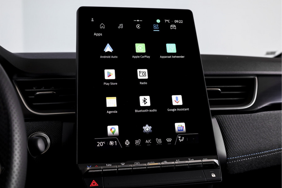 Renault Captur 1.8 E-Tech full hybrid 160 esprit Alpine - Automaat | Dig. Cockpit | Adapt. Cruise | Winterpakket | PDC | 360 Camera | NAV + App. Connect | ECC | DAB | LM 19" | 5196