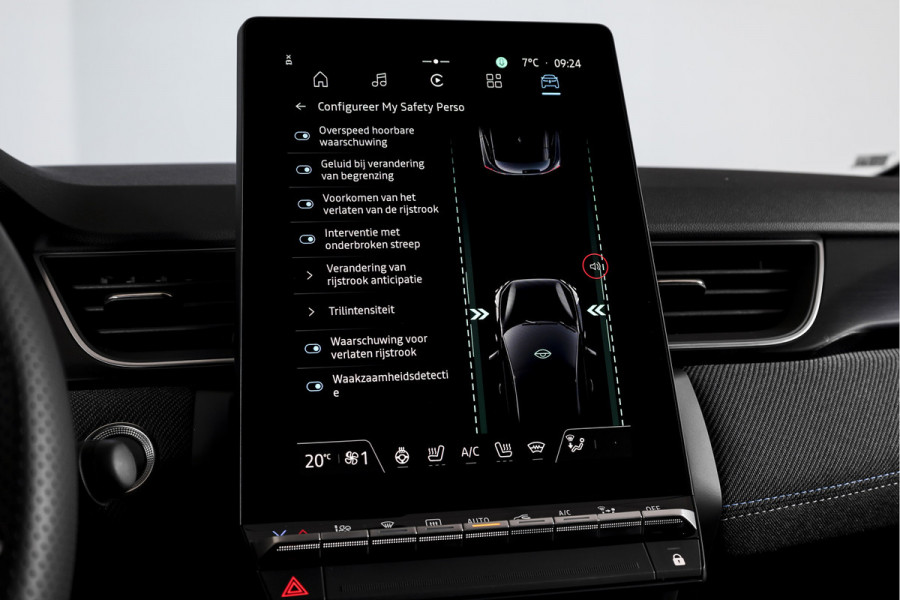 Renault Captur 1.8 E-Tech full hybrid 160 esprit Alpine - Automaat | Dig. Cockpit | Adapt. Cruise | Winterpakket | PDC | 360 Camera | NAV + App. Connect | ECC | DAB | LM 19" | 5196