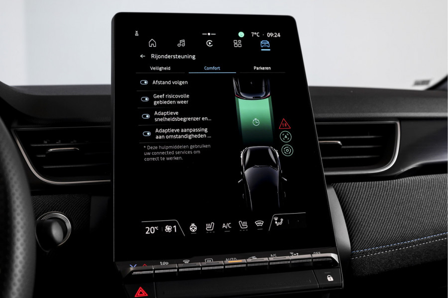 Renault Captur 1.8 E-Tech full hybrid 160 esprit Alpine - Automaat | Dig. Cockpit | Adapt. Cruise | Winterpakket | PDC | 360 Camera | NAV + App. Connect | ECC | DAB | LM 19" | 5196