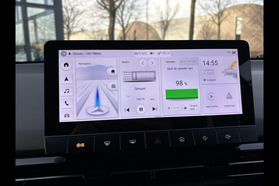 MG Mg4 electric Luxury 64 kWh |LONG RANGE | SOH 97%|14.000KM! | DEALER ONDERHOUDEN| 7 JAAR GARANTIE BIJ MG| SUPER COMPLETE AUTO| RONDOMZICHT CAMERA| STOEL+ STUUR VERWARMING| DODE HOEK