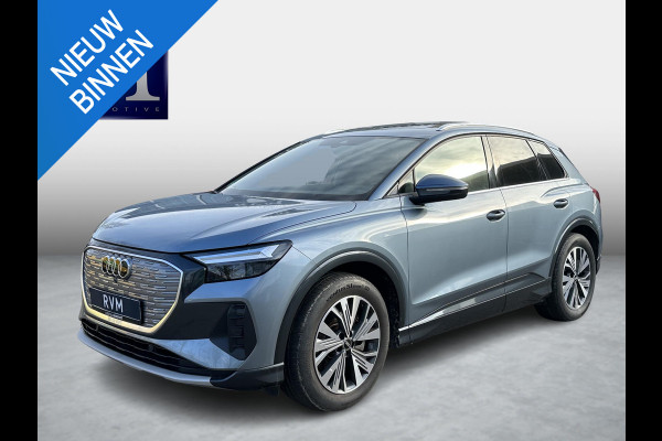 Audi Q4 e-tron 40 Launch edition Advanced Plus 77 kWh SOH 92% | S-Line interieur | Panoramadak | Stoelverwarming | Elektrische achterklep | Luxe bekleding | Rijklaar met 12 mnd BOVAG garantie