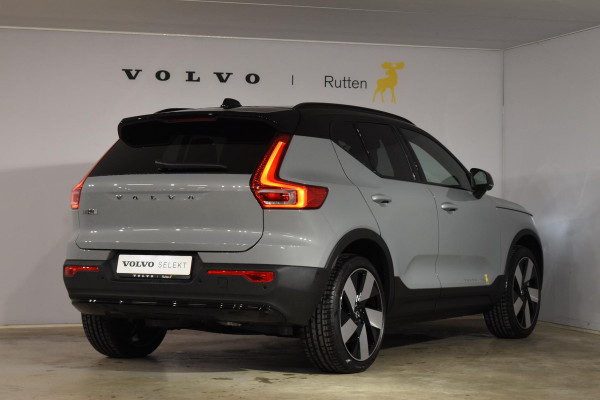 Volvo EX40 Single Motor Extended Range Plus 82 kWh / Lounge Pakket / Extra getint glas / 360 Camera / 20'' velgen / Panoramadak / Zwart dak / Harman Kardon / Microtech/Nubuck