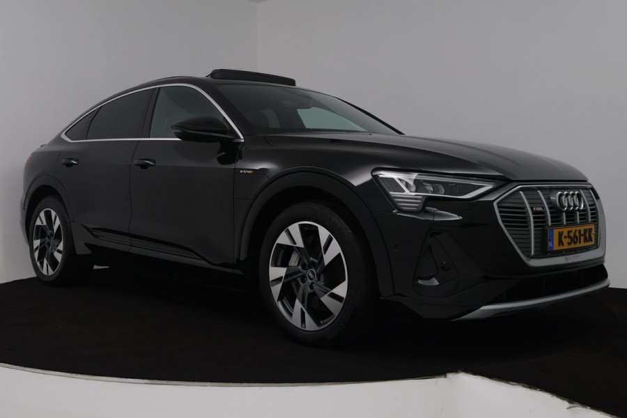 Audi e-tron Sportback 50 quattro S edition 71 kWh (PANORAMADAK, STOELVERWARMING, CAMERA, CARPLAY, ELEKT. STOELEN)