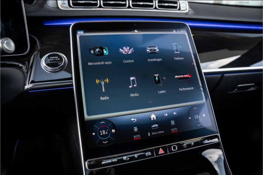 Mercedes-Benz S63 AMG S63 E Performance - Keramisch | Burmester | 4x Stoelmassage en koeling | Memory | HUD