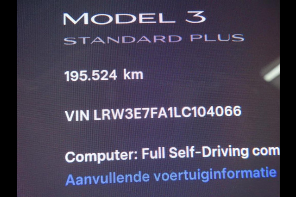 Tesla Model 3 Standard RWD Plus 60 kWh|SOH 92%|Lees text voor meer teslas