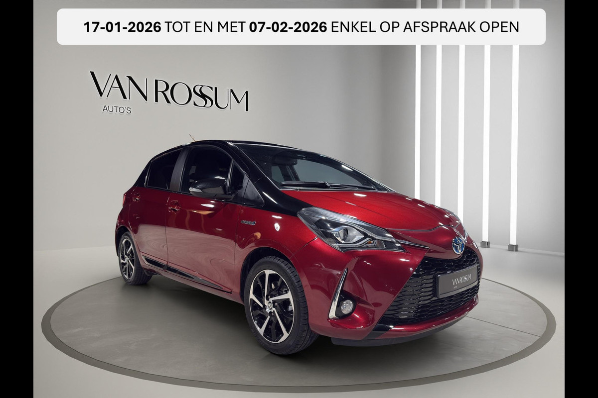 Toyota Yaris 1.5 Hybrid BI-Tone Edition | Leer | Camera | Navigatie | Cruise C | L.M.Velgen |