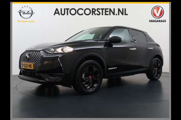 DS DS 3 Crossback DS Performance 50 kWh Navi180°Camera Apple Carplay Android Auto 1/2 Leer Ecc Cruise Control Pdc Business SOH 92% Stoelverwarming Lmv Led DAB Isofix Privacy Glas Keyless 1e Eigenaar Origineel Nederlandse Auto