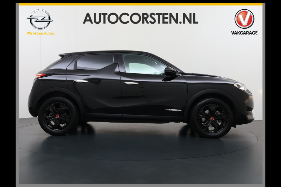 DS DS 3 Crossback DS Performance 50 kWh Navi180°Camera Apple Carplay Android Auto 1/2 Leer Ecc Cruise Control Pdc Business SOH 92% Stoelverwarming Lmv Led DAB Isofix Privacy Glas Keyless 1e Eigenaar Origineel Nederlandse Auto