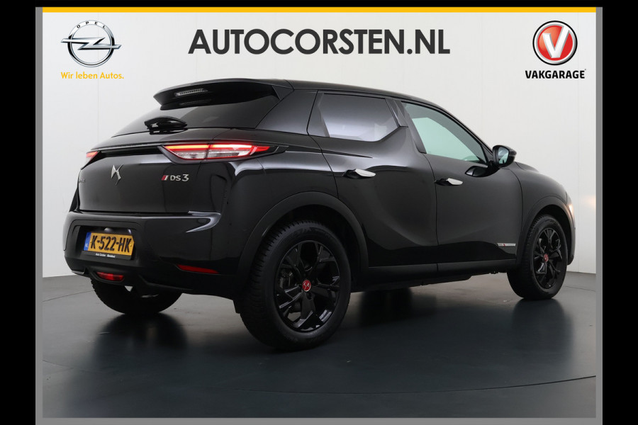 DS DS 3 Crossback DS Performance 50 kWh Navi180°Camera Apple Carplay Android Auto 1/2 Leer Ecc Cruise Control Pdc Business SOH 92% Stoelverwarming Lmv Led DAB Isofix Privacy Glas Keyless 1e Eigenaar Origineel Nederlandse Auto