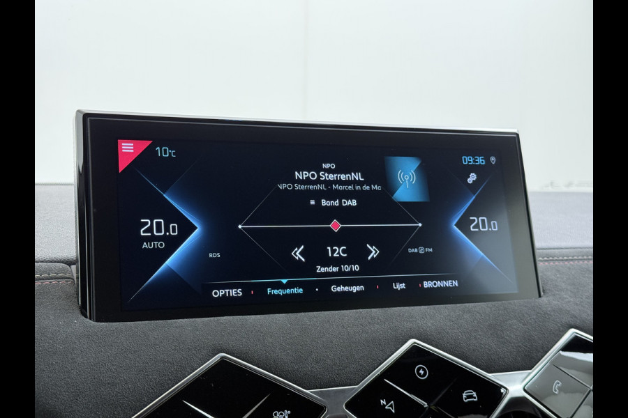 DS DS 3 Crossback DS Performance 50 kWh Navi180°Camera Apple Carplay Android Auto 1/2 Leer Ecc Cruise Control Pdc Business SOH 92% Stoelverwarming Lmv Led DAB Isofix Privacy Glas Keyless 1e Eigenaar Origineel Nederlandse Auto