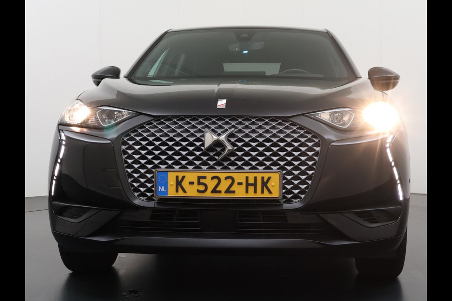 DS DS 3 Crossback DS Performance 50 kWh Navi180°Camera Apple Carplay Android Auto 1/2 Leer Ecc Cruise Control Pdc Business SOH 92% Stoelverwarming Lmv Led DAB Isofix Privacy Glas Keyless 1e Eigenaar Origineel Nederlandse Auto
