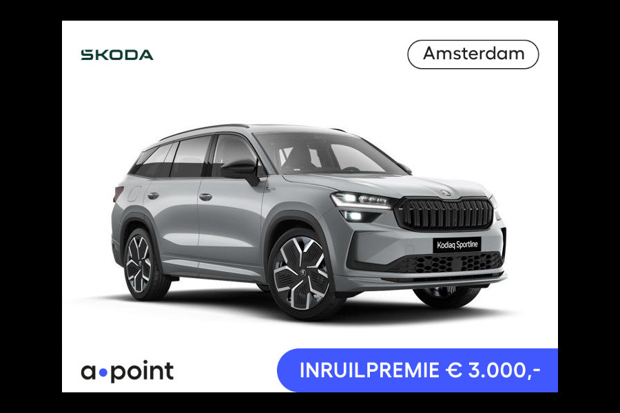 Škoda Kodiaq Sportline Business PHEV 1.5 TSI 204 pk 6 versn. DSG | Panoramadak | Wegklapbare trekhaak | 20 inch lichtmetalen velgen| Winter pakket | Verwarmbare vooruit
