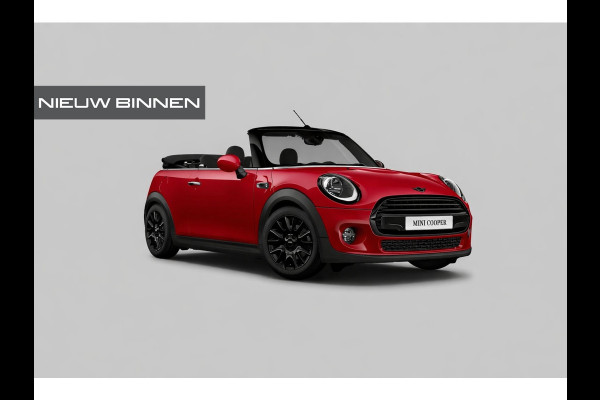 MINI Cabrio 1.5 Cooper Chili | Stoelverwarming | Cruise Control | Navigatie | Parkeersensoren | Keyless | Climate Control | Black Pack | Airco |