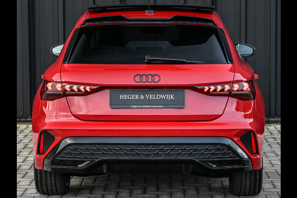Audi A3 Sportback 45 TFSI e S EDITION COMPETITION | BLACK OPTIC | MATRIX LED | KEYLESS | VIRTUAL COCKPIT | PANORAMADAK | AMBIANCE INTERI