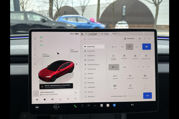 Tesla Model 3 RWD 60 kWh ORGI. NL 23.000KM! | VOLLEDIGE TESLA GARANTIE T/M 01/2028 OF 80.000KM| DE HOOGVOLTACCU EN AANDRIJFLIJN TOT 2032 of 160.000KM | ELEK. ACHTERKLEP| STOEL VENTILATIE