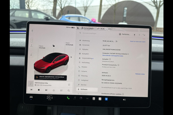 Tesla Model 3 RWD 60 kWh ORGI. NL 23.000KM! | VOLLEDIGE TESLA GARANTIE T/M 01/2028 OF 80.000KM| DE HOOGVOLTACCU EN AANDRIJFLIJN TOT 2032 of 160.000KM | ELEK. ACHTERKLEP| STOEL VENTILATIE