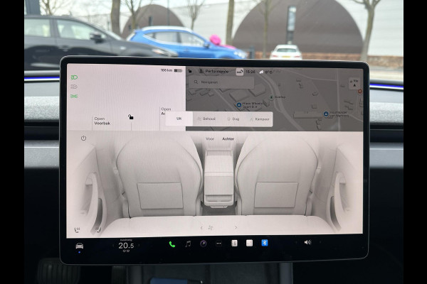 Tesla Model 3 RWD 60 kWh ORGI. NL 23.000KM! | VOLLEDIGE TESLA GARANTIE T/M 01/2028 OF 80.000KM| DE HOOGVOLTACCU EN AANDRIJFLIJN TOT 2032 of 160.000KM | ELEK. ACHTERKLEP| STOEL VENTILATIE
