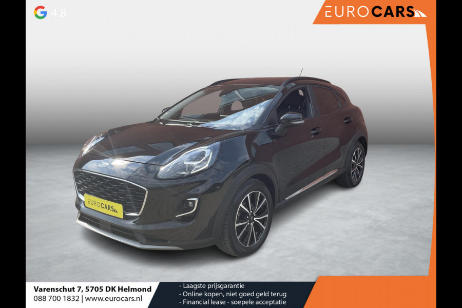 Ford Puma 1.0 EcoBoost 125pk MHEV Titanium | Navigatie | Apple Carplay/Android Auto | Parkeersensor achter | Cruise Control | Winter Pack | Comfort Pack | Getinte ramen | Trekhaak