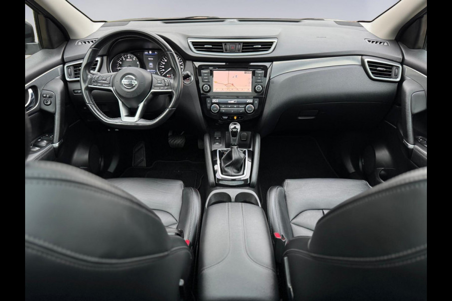 Nissan QASHQAI 1.3 DIG-T 158pk TEKNA + AUTOMAAT, panoramadak, luxe lederen interieur, 360 camera, stoelverwarming