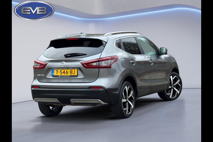 Nissan QASHQAI 1.3 DIG-T 158pk TEKNA + AUTOMAAT, panoramadak, luxe lederen interieur, 360 camera, stoelverwarming