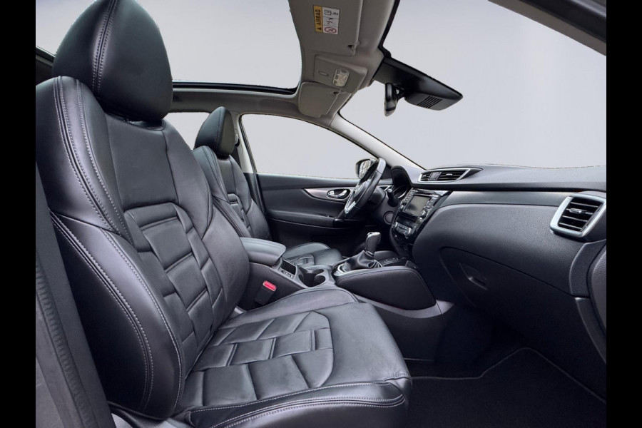 Nissan QASHQAI 1.3 DIG-T 158pk TEKNA + AUTOMAAT, panoramadak, luxe lederen interieur, 360 camera, stoelverwarming