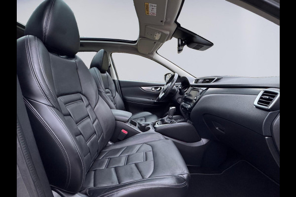 Nissan QASHQAI 1.3 DIG-T 158pk TEKNA + AUTOMAAT, panoramadak, luxe lederen interieur, 360 camera, stoelverwarming