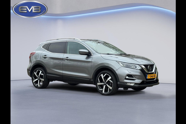 Nissan QASHQAI 1.3 DIG-T 158pk TEKNA + AUTOMAAT, panoramadak, luxe lederen interieur, 360 camera, stoelverwarming