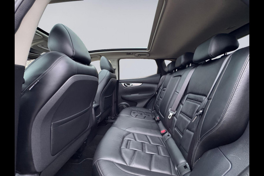 Nissan QASHQAI 1.3 DIG-T 158pk TEKNA + AUTOMAAT, panoramadak, luxe lederen interieur, 360 camera, stoelverwarming