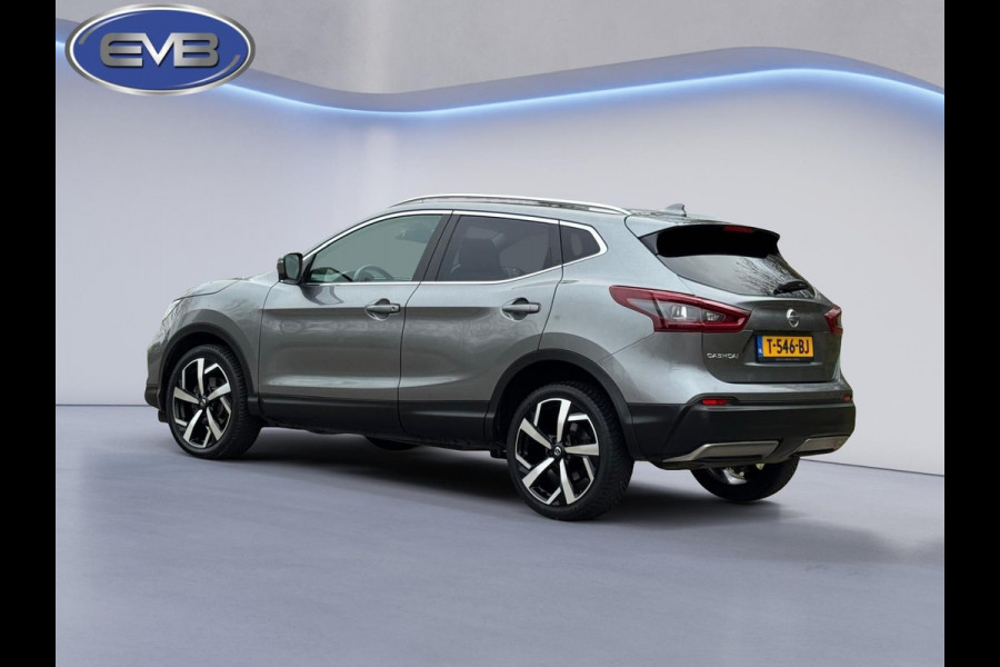 Nissan QASHQAI 1.3 DIG-T 158pk TEKNA + AUTOMAAT, panoramadak, luxe lederen interieur, 360 camera, stoelverwarming